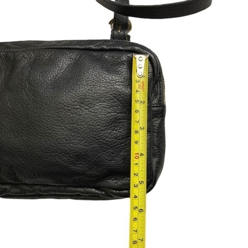 Liebeskind Berlin quilted black leather triple zipper bag - Picture 6 of 6